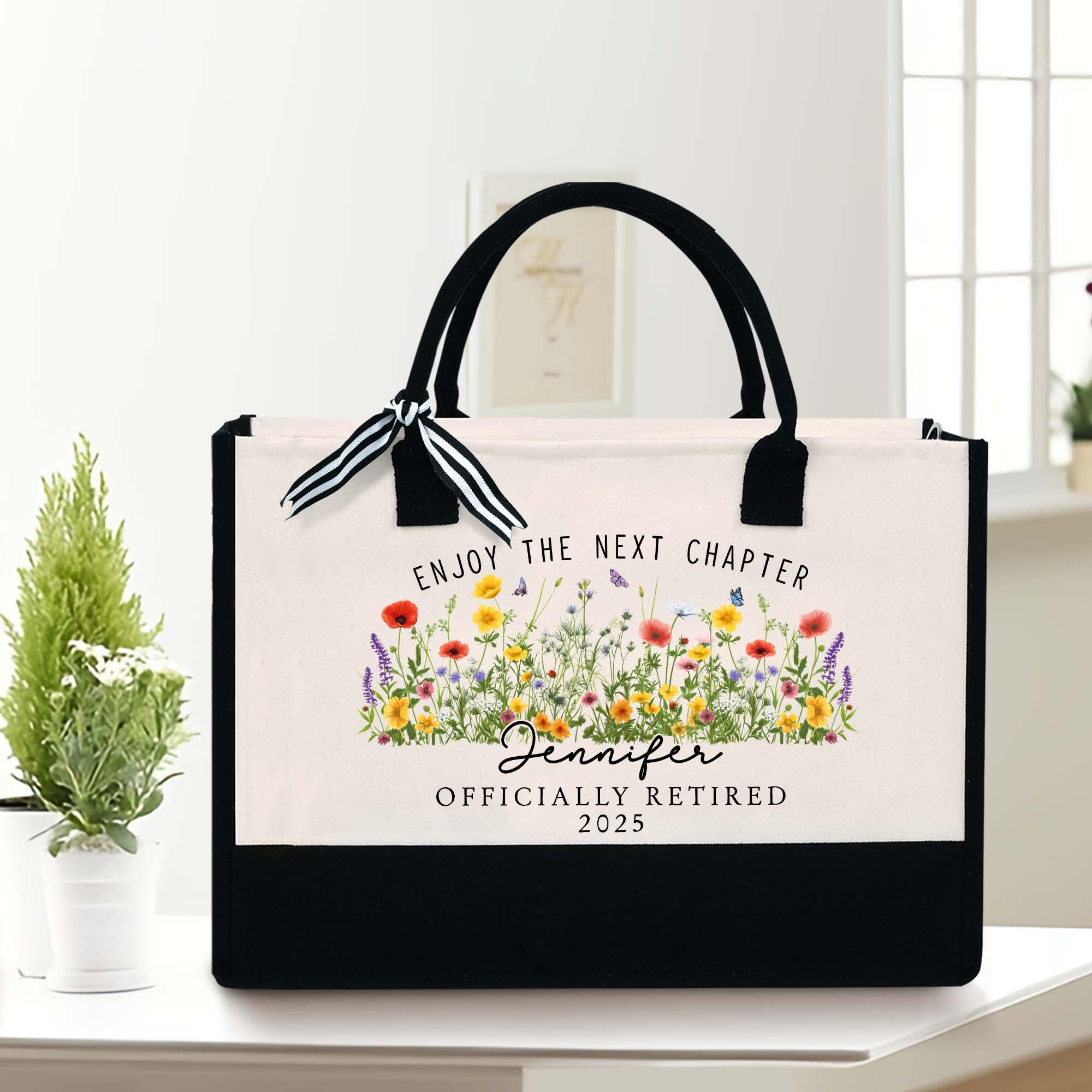 Fun 50th Birthday Tote Bag For Women – 'Looking Good' Canvas Shopper, Large