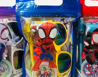 Spidey and Friends Prefilled Party Favors! (Price is per bag)