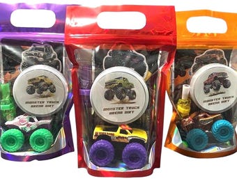 Monster Truck Prefilled Party Favor Bag! (Price is Per Bag)