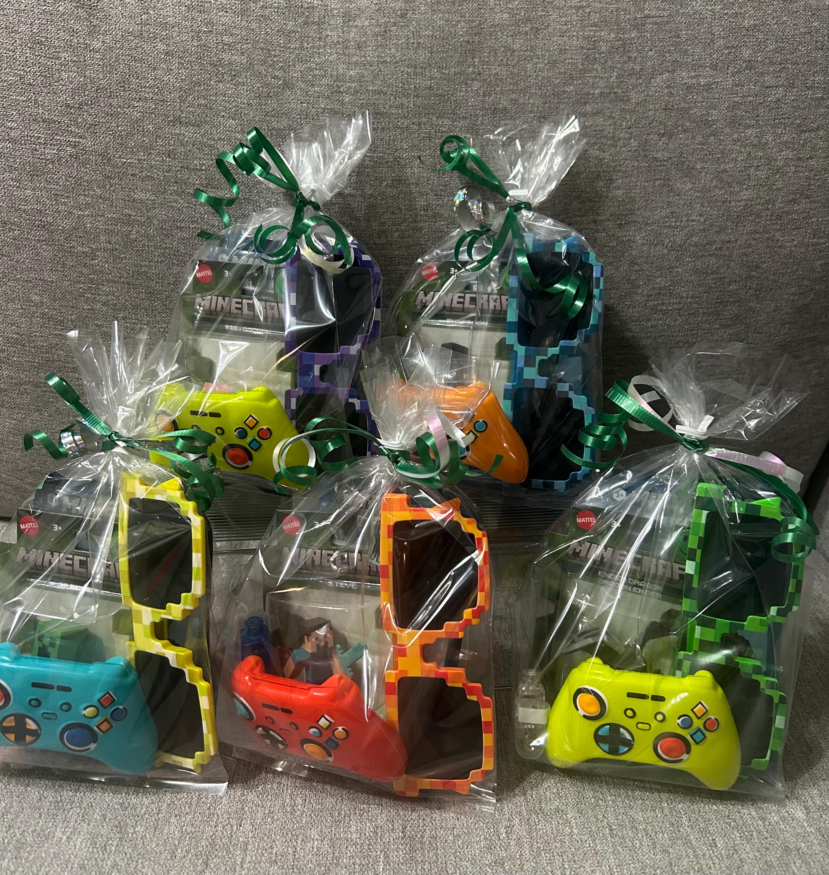 Minecraft Pre-filled Party Bags!  Party Favors!