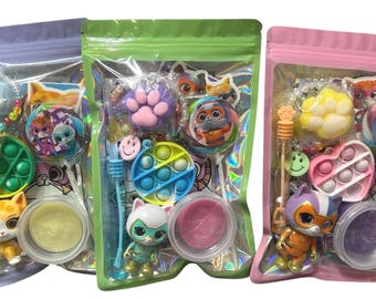 Superhero Cats Prefilled Party Bags!  (Price is per bag)