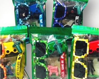 Pixel (Video Gaming) Pre-filled Party Favor Bag! (Price is Per Bag)
