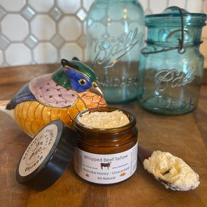 Whipped Beef Tallow Balm- Manuka Honey
