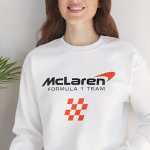 McLaren F1 Shirt Hoodie or Sweatshirt, Lando Norris Formula 1 Tee, F1 McLaren Merch, Grand Prix Racing Gift, F1 Logo Apparel