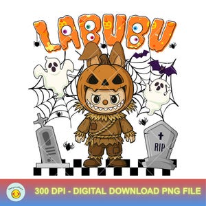 Personnage effrayant mignon Png, poupée monstre PNG, personnages d'horreur PNG, poupée noeud coquette pour enfants filles Png, dessin animé drôle, téléchargement immédiat