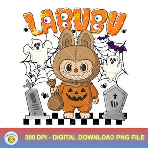 Personnage effrayant mignon Png, poupée monstre PNG, personnages d'horreur PNG, poupée noeud coquette pour enfants filles Png, dessin animé drôle, téléchargement immédiat