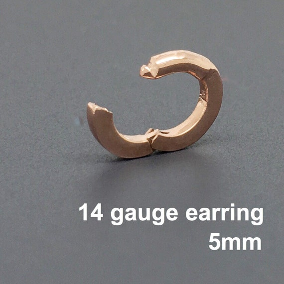 14 gauge hoop on sale earrings
