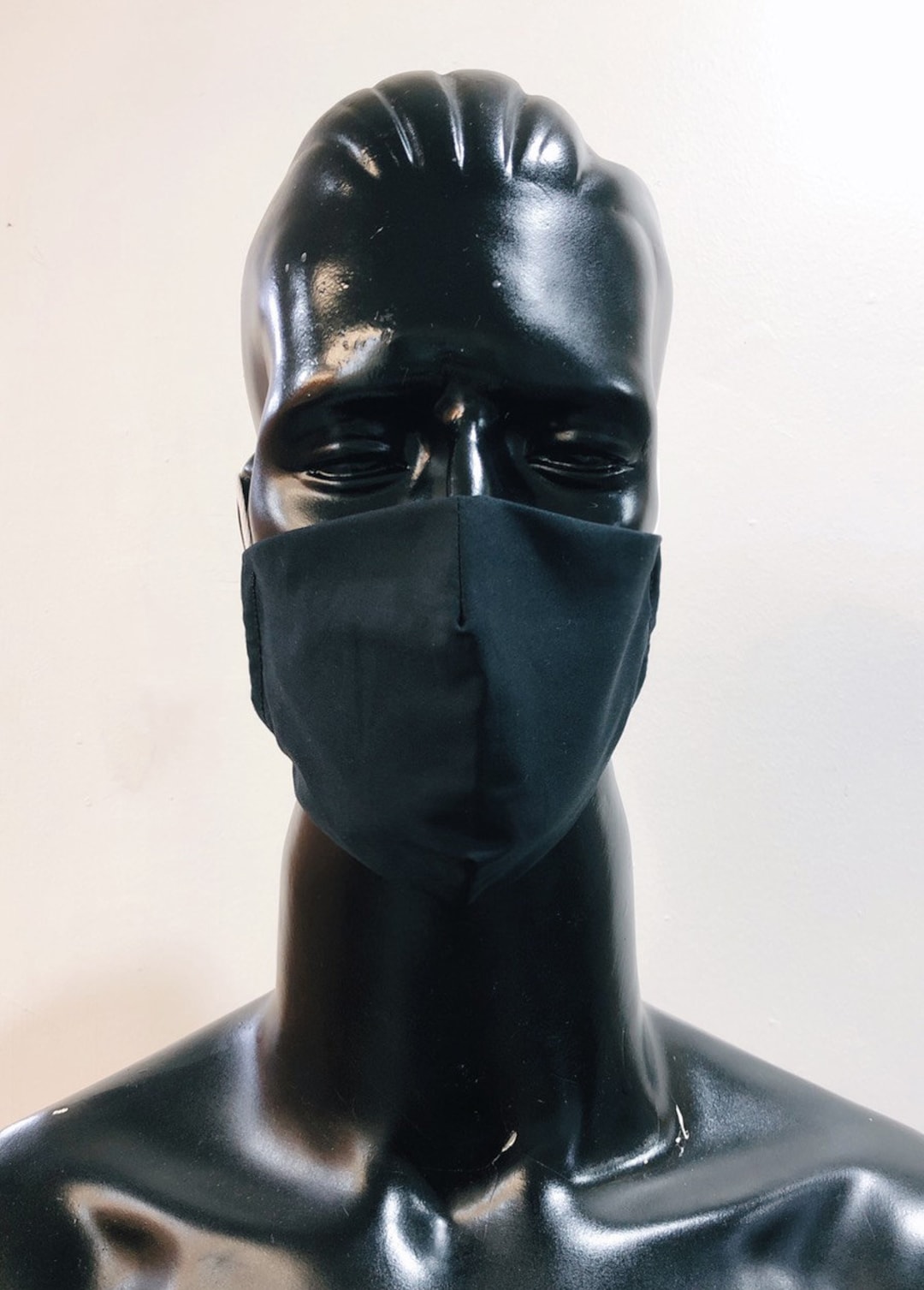 Extra Large Face Mask, XL Face Mask Full Coverage, Triple Layer Cotton