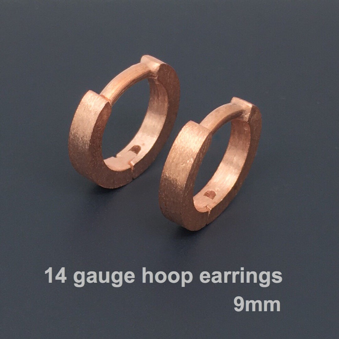 14 gauge hoop on sale earrings