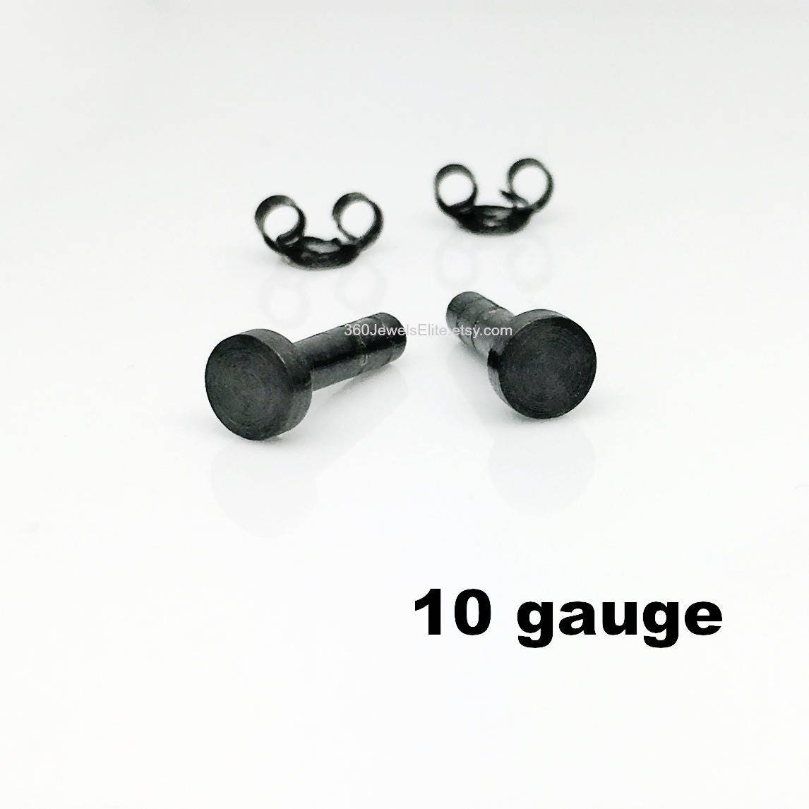 10 gauge diamond earrings deals