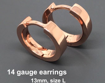 14 gauge hoop on sale earrings