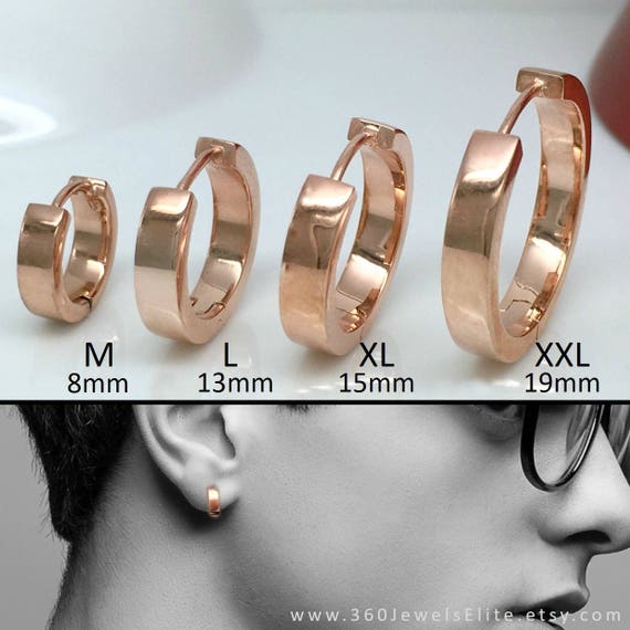 13MM Infinity Hoop Earrings