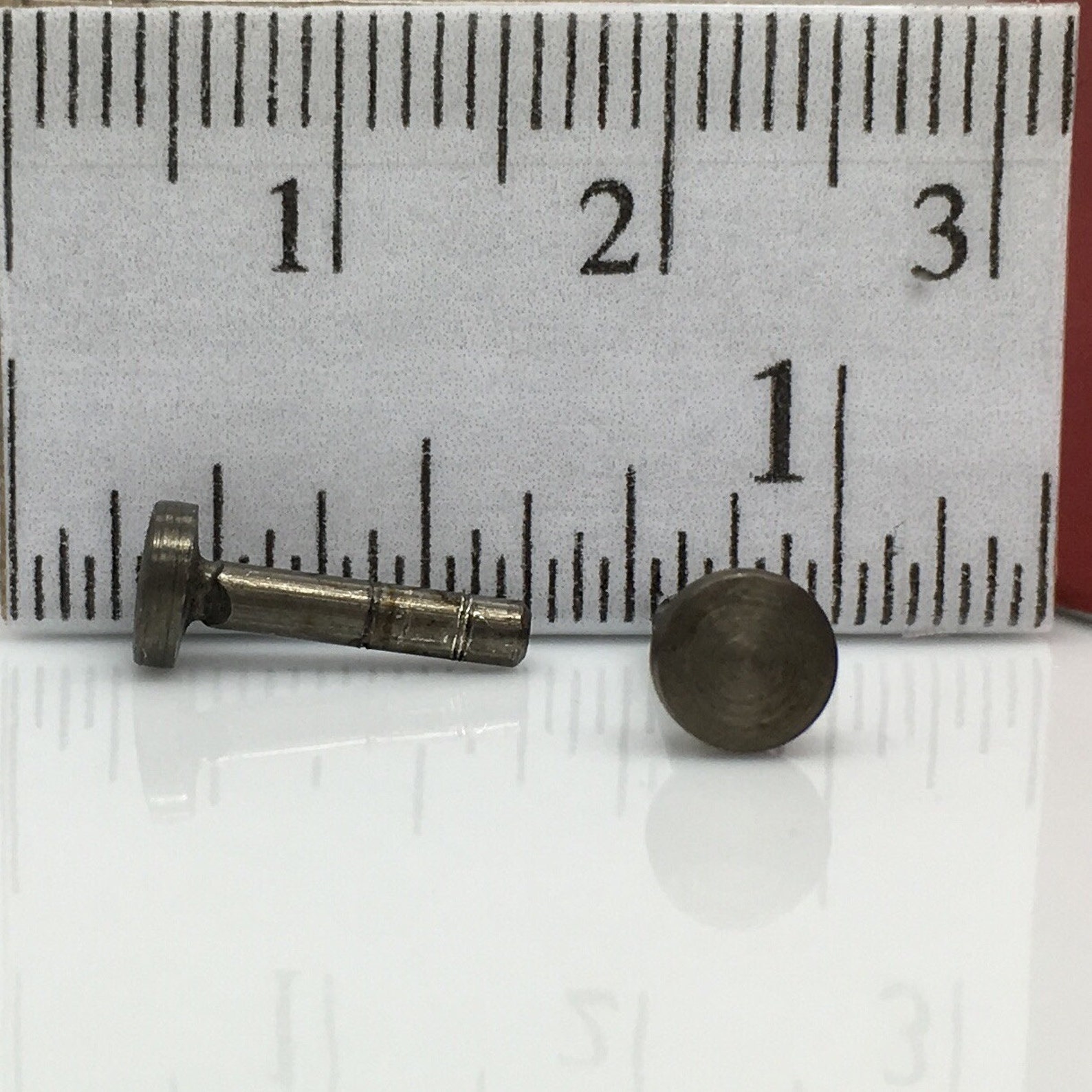 12 Gauge Earring Dusty Charcoal Men s Stud Earrings 12 Etsy