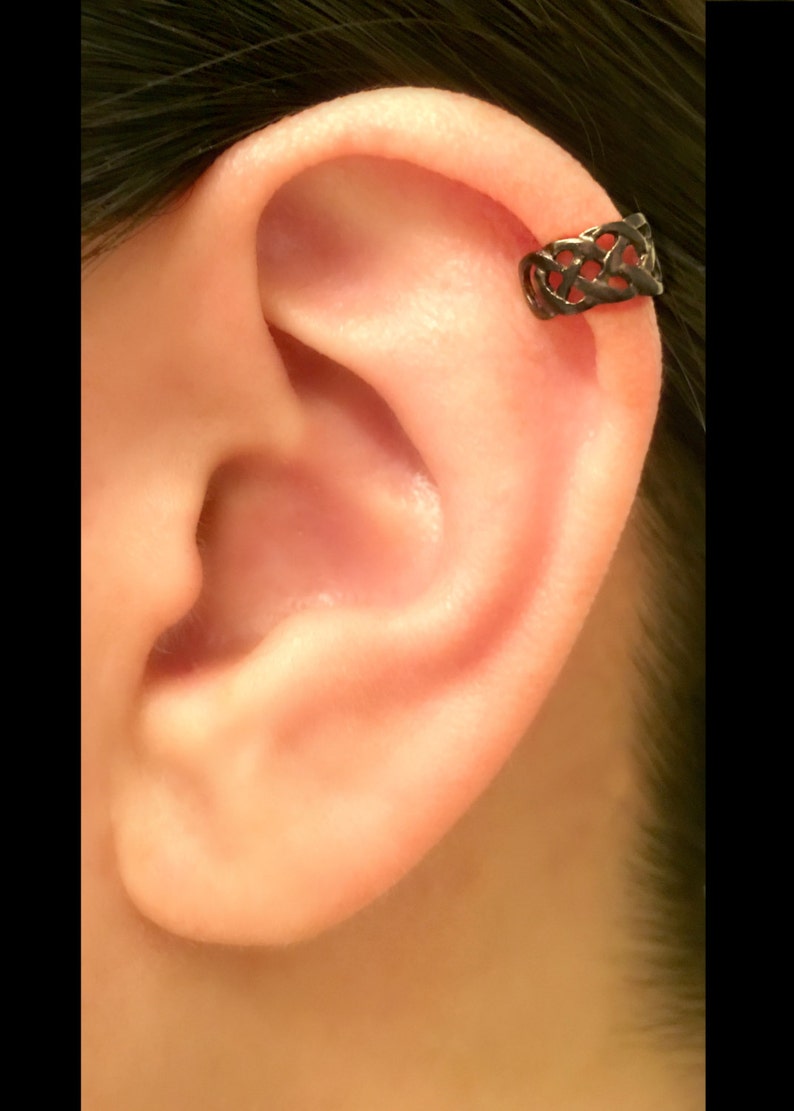 Men's Ear Cuff Non Pierced Earrings Ear Cuff Celtic Ear Etsy