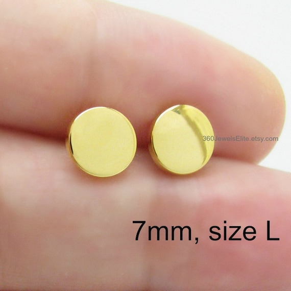 Mens yellow hotsell gold earrings