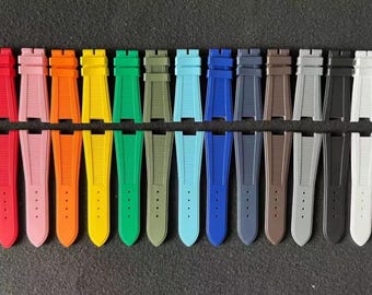 Rubber wrist band for Patek Nautilus 5711 / 5712 / 5726 / 5980 watch model