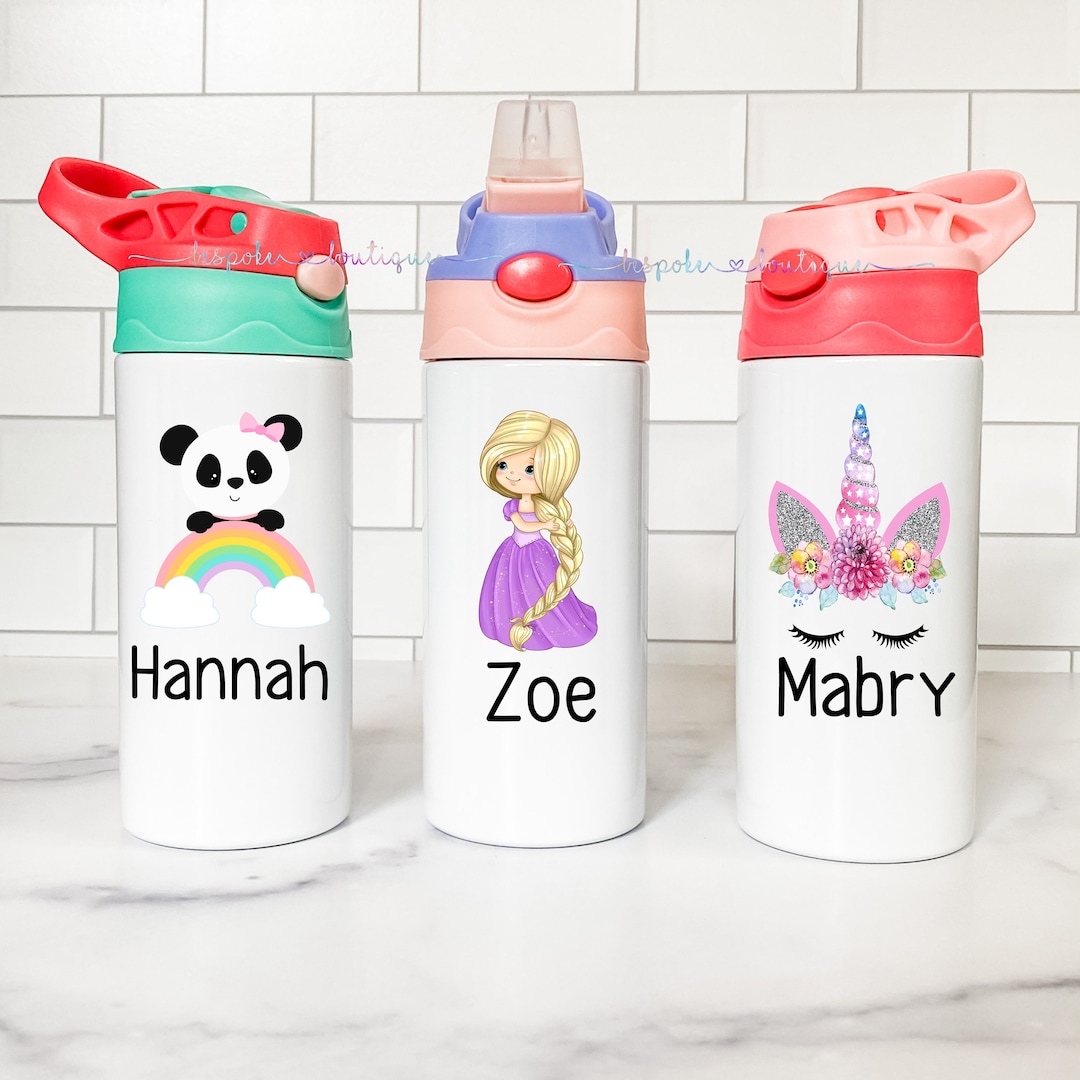 Simple Modern Disney Water Bottle for Kids Reusable Cup with Straw Sippy  Lid Insulated Stainless Steel Thermos Tumbler for Toddlers Girls Boys 12oz