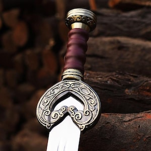 Custom Handmade Herugrim Sword – The Lords of The Rinngs Replica, Medieval Sword, Personalized gifts, Halloween Best Christmas gifts for him