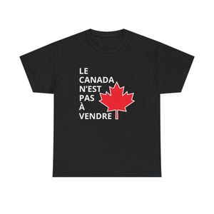 Koszulka Le Canada n'est pass a vendre, cadeau Canadiens, chandail