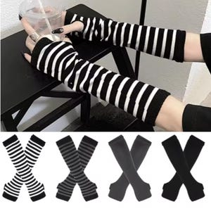 Long Sleeve Gloves, Winter Warm Gloves For Man Women, Knitted Elbow Mittens - Winter Gift