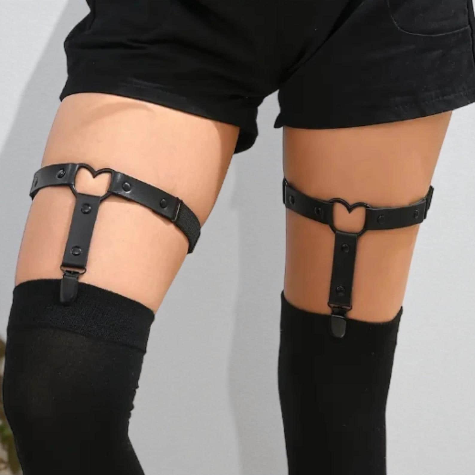 garter belt for thigh high socks Sock Dreams Suspender Clip Industrial Garter Belt