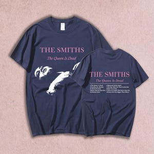 The Smiths The Queen Is Dead Tee, Punk Rock Graphic Band T Shirt, Music Lovers Gift