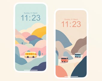 Mobile Wallpapers, Aesthetic Buses, Aesthetic Wallpapers, Minimalistic Wallpapers, iPhone Wallpapers, Android Wallpapers