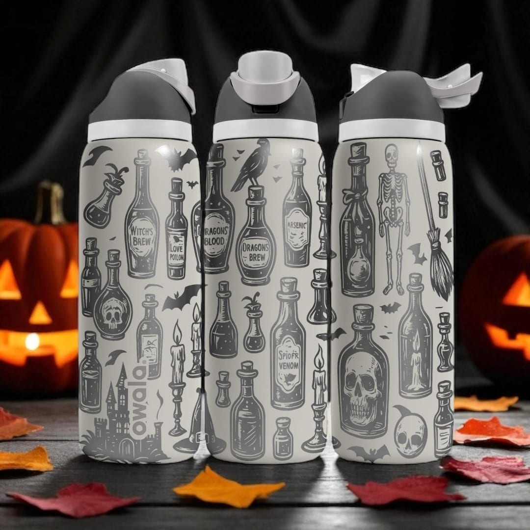 Halloween Potion Owala Tumbler – 16oz 24oz 32oz 40oz Spooky