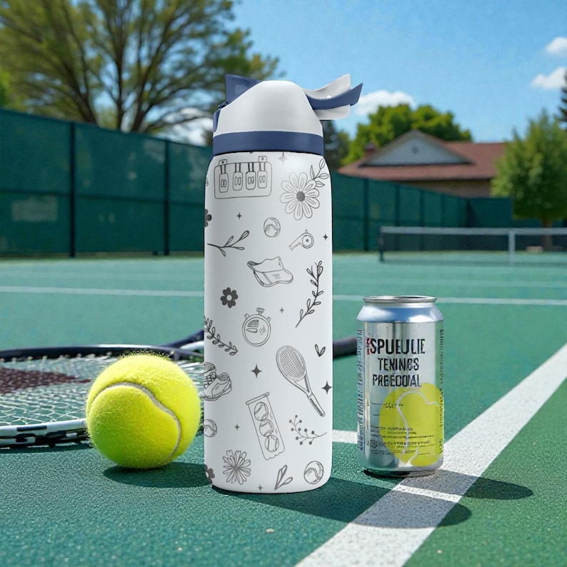 Tennis Engraved Owala Bottle – Tennis Player Gift – Coach Gift Stainless Steel Water Bottle 16oz 24oz 32oz 40oz ⸻ image 8
