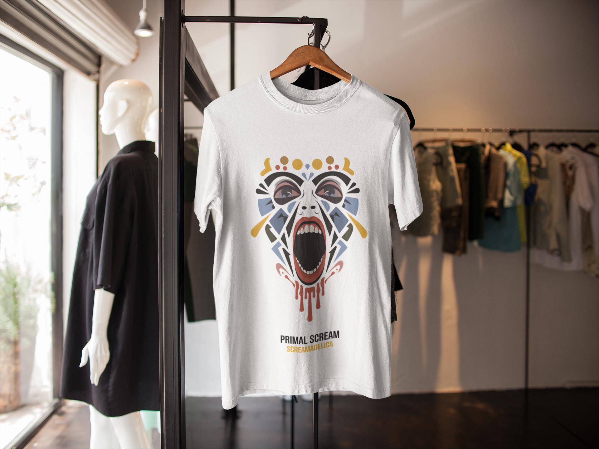 Primal Scream Shirt - Etsy Primal Scream Shirt - Etsy