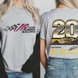 Christopher Bell #20 NASCAR Sweatshirt_Hoodie_Tshirt, Vintage Racing Shirt, Iconic Bell Gift, Retro NASCAR Style, Retro NASCAR Design