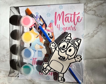 Dog Family and Friends Painting Kits – Personalized Birthday Party Favor