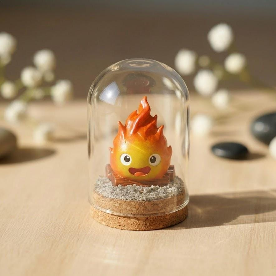 Calcifer figurine - Etsy 日本