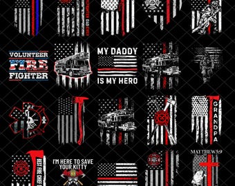 Firefighter American PNG Bundle, Fire Dept Png, Fireman Png, Fire Department Png, Fire Fighter Png, Maltese Cross Png
