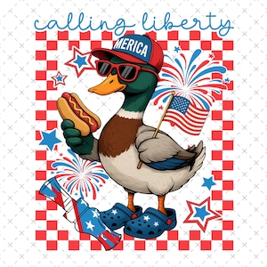 Eendenjacht 4 juli Calling Liberty png, jacht 4 juli png, 4e gans png, jongen 4 juli png, patriottische eend png, onafhankelijkheidsjongen png