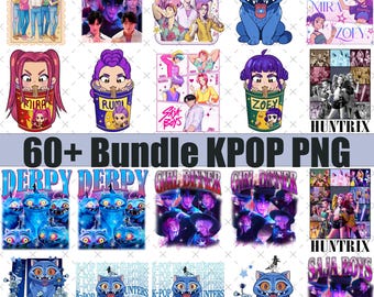 60+Saja Boys Boy Band Png Bundle, Girl Dinner Png, Kpop Demon Inspired Movie Png, Demon Hunters png, Kpop Shirt Sublimation Designs