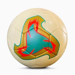 World Cup 2002 Soccer Ball Size 5 – Final Match Triad Design, Official Football, Perfect Collectible and Memorable Gift for Soccer Fans.