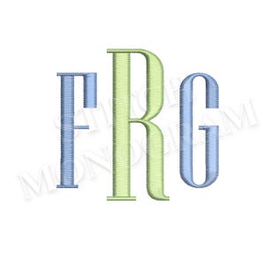 Engraved Monogram BX Embroidery Font In 6 Sizes, instant download BX Font | PES + 8 other formats for Embroidery Machines