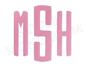 Central Catherine Embroidery Monogram Designs In 9 Sizes, Instant Download BX Font | PES + 8 other formats for Embroidery Machines