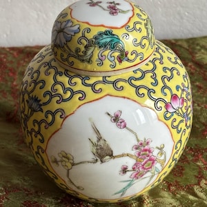 Vasi In Porcellana Cinese Miniatura, Base Rotonda, Dipinti A Mano, Per Fiori Secchi O Piante, Decorazione Casa E Ufficio
