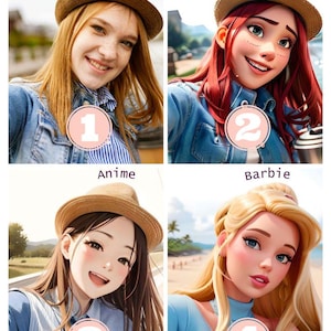 Custom Disney Style Portrait, Disney Character,  Cartoon Portrait From Photo,Personalised Family Portrait, Digital File,Disney Style Couple,