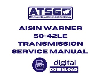AISIN WARNER 50-42LE Transmission Service Repair Manual PDF download