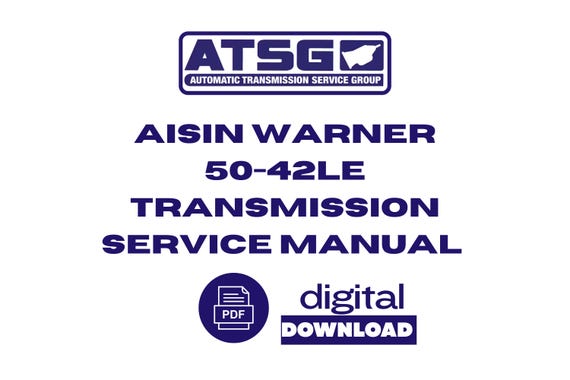 AISIN WARNER 50-42LE Transmission Service Repair Manual PDF download