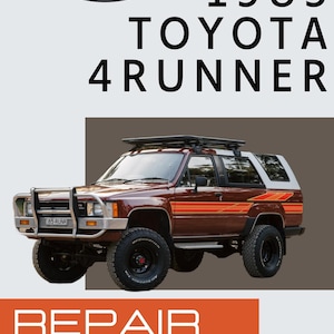 1985 Toyota 4-Runner Service Manual