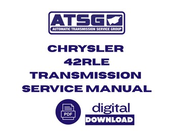 Manuale di revisione e riparazione della trasmissione Chrysler 42RLE