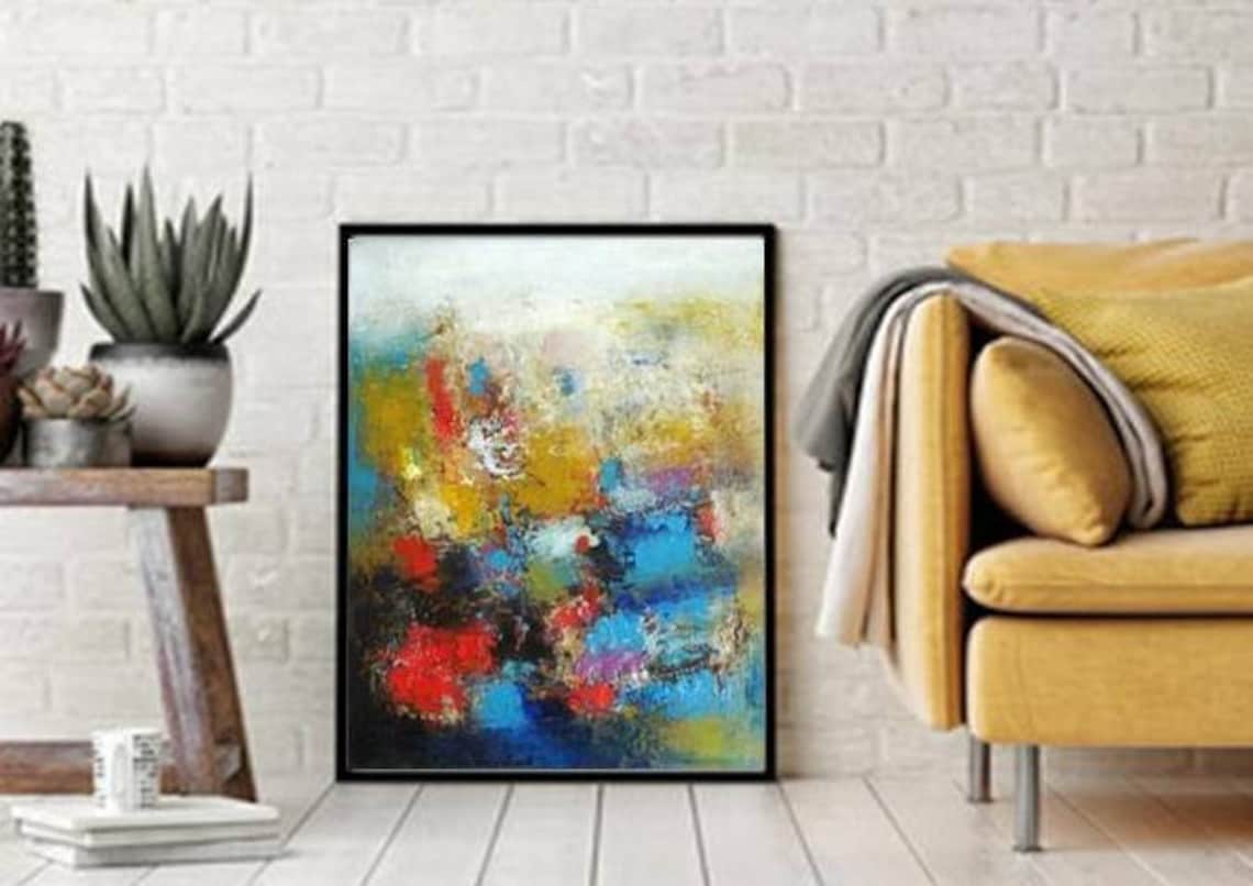 Abstrakte Leinwandbilder XXL: Unleash Your Inner Artist with Giant Abstract Canvases!