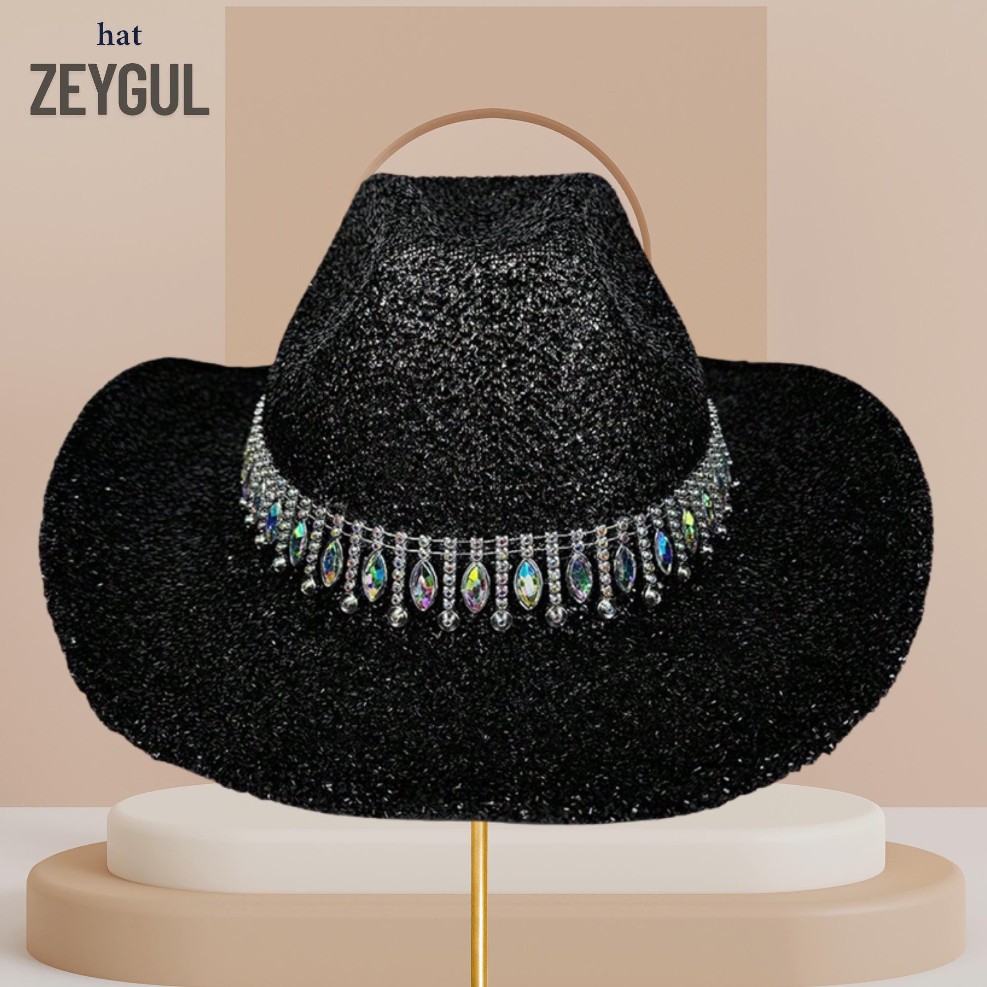 Glam Sun Visor - Etsy display picture 1