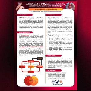 Research poster template editable, A0 portrait editable Powerpoint - Scientific study presentation - academic conference