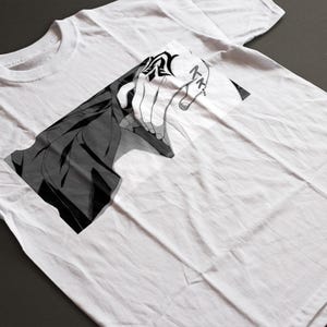 Retro T-shirt anime-meisje – vintage manga-stijl T-shirt voor Otaku-modefans, Japans esthetisch shirt, uniseks cadeau-idee voor anime-liefhebbers