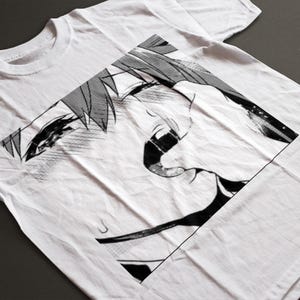 Camiseta de chica de anime pastel: camiseta kawaii de waifu para fans del manga y otaku, camiseta urbana de estética japonesa, idea de regalo de anime unisex.